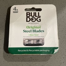 Bulldog Skincare For Men Original Steel Blades with 5 Blade Cartridges 4 Count - £10.37 GBP