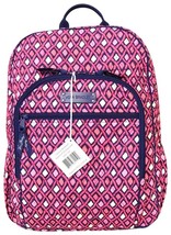 Vera Bradley Campus Backpack in Katalina Pink Diamonds - ₹7,349.13 INR