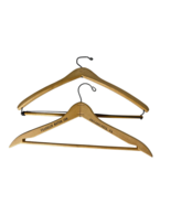 Vintage Wooden Hangers Lot 2 Hotel Franklin Motor Inn Philadelphia Penns... - $746.77 MXN