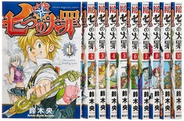 The Seven Deadly Sins Nanatsu no Taizai 1-10 set Japan Manga Comic - £65.47 GBP