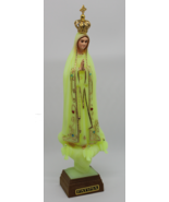 Our Lady of Fatima, Virgin Mary, Statue Religious Luminous 12inches - $598.37 MXN