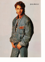Jason Priestley Will Smith teen magazine pinup clipping demin boy Beverly Hills - £2.75 GBP
