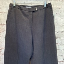 Investments Womens Pants Gray The Park Ave Fit Straight Leg Size 8 Regul... - $32.00