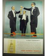 1958 Jose Cuervo Tequila Ad - A toast to margarita - $18.49