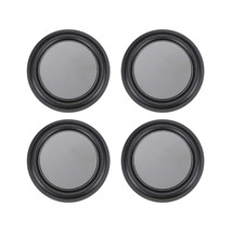 uxcell 4Pcs 3&quot; 70mm Bass Speaker Passive Radiator Auxiliary Rubber Vibra... - £27.43 GBP