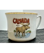 Wild Animals of Canada Series. Moose - Porcelain Tea Mug. Mid-Century Vi... - £7.10 GBP
