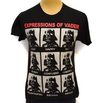 Star Wars Expressions Of Vader Black T-shirt Men&#39;s Size Medium Vintage - £11.72 GBP