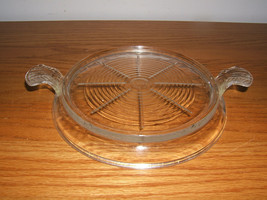 Vintage Fire King T M Reg Made in USA Glass Table Server Trivet Hot Plate - £15.72 GBP