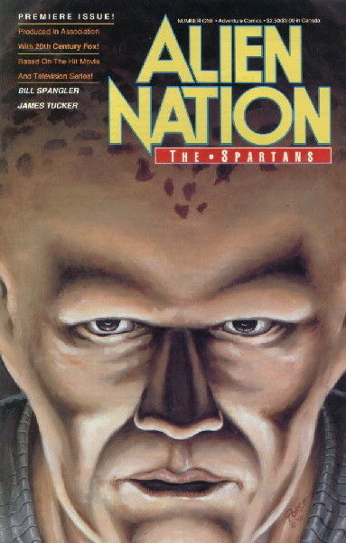 Alien Nation: The Spartans Comic Book #1, Adventure Comics 1990 FINE - $1.50