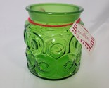 LE Smith Moon and Stars Small Jar Apothecary Canister 5” Green - NO LID - $12.86