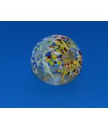 Paperweight/Art Glass/Vintage Paper Weight Multicolored - $16.20