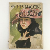 VTG McCall&#39;s Magazine March 1916 Littlejohn Brings Home The Water No Label - £75.42 GBP