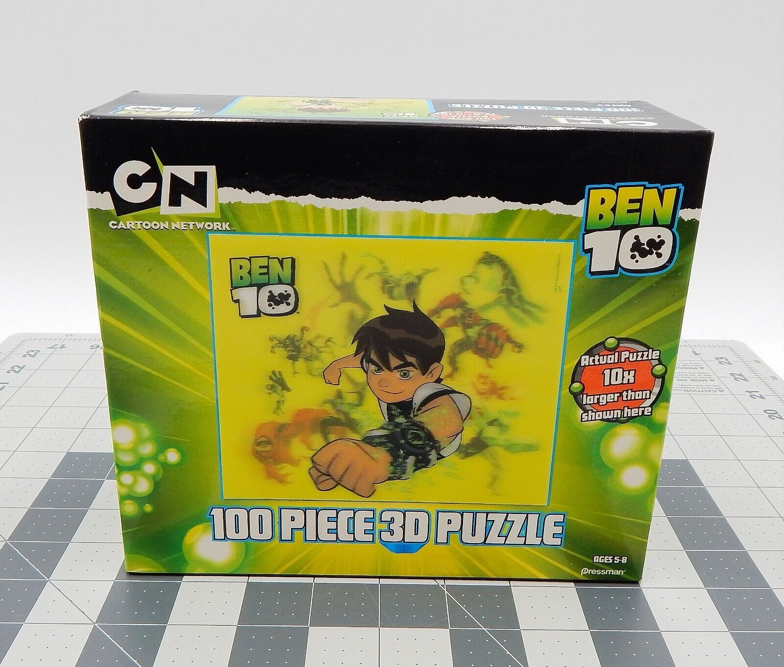 Cartoon Network Ben-10 3D Puzzle 100 Piece Sealed Pressman - £15.66 GBP