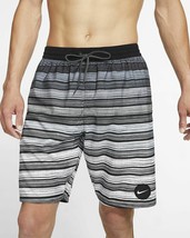 Nike Stripe Breaker. Men&#39;s 9&quot; Mesh Briefs Swim Shorts. Black. Size: MD - £48.06 GBP