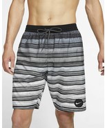 Nike Stripe Breaker. Men&#39;s 9&quot; Mesh Briefs Swim Shorts. Black. Size: MD - £45.38 GBP