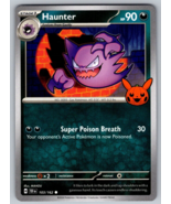 Pokémon TCG Halloween Trick Or Trade 2024 Haunter #103/162 Regular Common - $1.95