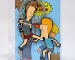 Beavis and Butthead Plunger Harassment Enamel Keychain Official Collectible - $11.99