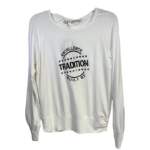 Excellence Built By Tradition Cutter &amp; Buck Womens Casual Top White Knit S New - £20.05 GBP