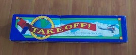 Take Off Geography Board Game  Dice, Airplanes NO CARDS - £14.80 GBP