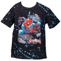 Spider-Man Webbed Wonder Youth T-Shirt Black - £12.48 GBP