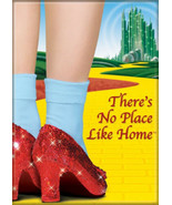 The Wizard of Oz Ruby Slippers No Place Like Home Photo Refrigerator Mag... - $3.99