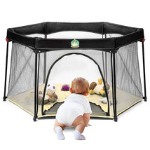 BABYSEATER Portable Playard Play Pen with Carrying Case for Infants &amp; Ba... - £64.09 GBP