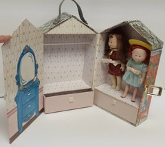 Vintage Madeline Doll House Carrying Case With Handle 2 Dolls Eden 1999 - £143.12 GBP