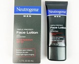 NEW Neutrogena Triple Protect Mens Face Lotion 1.7 oz Exp 8/2024 Sunscre... - $89.99