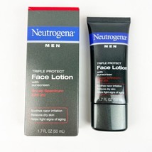 NEW Neutrogena Triple Protect Mens Face Lotion 1.7 oz Exp 8/2024 Sunscre... - £71.53 GBP