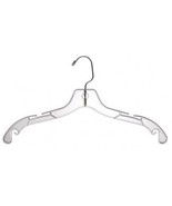 Only Hangers Clear 17&quot; Top Hanger (Pack of 100) - $1,272.59 MXN