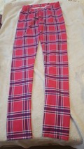 ALEXANDRA PLAID  STRETCH DANCE PANTS WOMEN&#39;S SIZE SA SMALL ADULT - $8.81