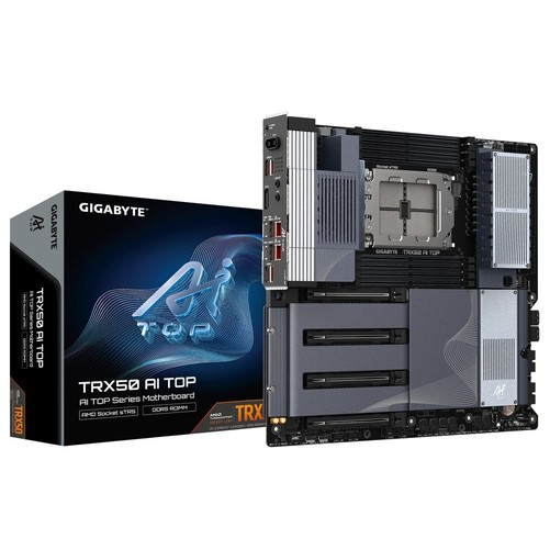 Gigabyte Amd Socket sTR5 Support Amd Ryzen Threadripper Pro 7000 processorsAMD