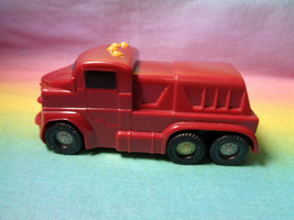 2008 McDonald&#39;s Toy Vehicle Speed Racer Crunchers Block Truck Maroon Pla... - £1.54 GBP