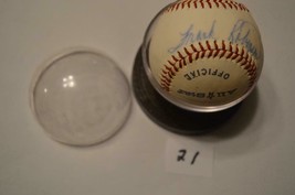 Frank Robinson Autographed Baseball   # 21 - £11.66 GBP