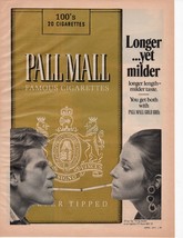 Pall Mall cigarettes Vintage Print Ad April 1971 Popular Science Magazine - $3.99
