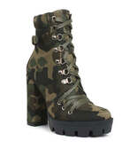 Palmetto Camouflage Ankle Boots - €38,28 EUR