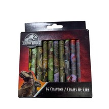 Jurassic World Dinosaurs 24 Pack Crayons Universal Thailand - £8.31 GBP