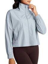 GYM RAINBOW Womens Waterproof Windbreaker Jacket Blue Size M - $84.75 MXN GYM RAINBOW Womens Waterproof Windbreaker Jacket Blue Size M - $84.75 MXN