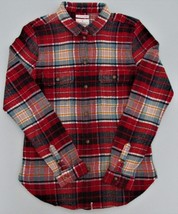 American Eagle Girls Soft Flannel Shirt Size Medium (Slim Fit) - £11.72 GBP