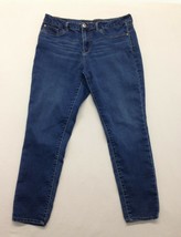 Jordache Women&#39;s Size 16 Skinny Leg High Waist Denim Jeans - $14.84