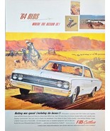 Oldsmobile F85 Cutlass Original Print OLDS Cowboy Mountain-1963 Vintage ... - $277.31 MXN