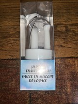 Reusable Silicone Straw With Travel Case and Cleaning Brush.  NEW - £7.45 GBP
