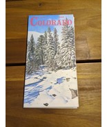 Vintage 1966 Colorful Colorado Travel Map Brochure - $14.84 CAD