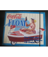 Coca-Cola Float Pedal Boat 1997 3.5 inches long in box - £11.24 GBP