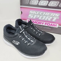 Skechers Sport Women&#39;s Sneaker Sz 6 M Casual Shoes Black Summits - £29.23 GBP
