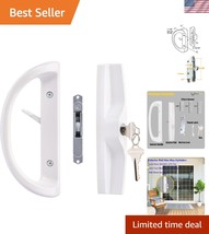 Aluminum Sliding Door Handle Lock Set - Reversible, Durable, and Easy to... - $119.99
