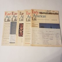 Vintage Early American Life Magazine Lot: 5 1970’s Issues - $19.79