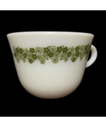 6 Vintage Crazy Daisy Pyrex Milk Glass Coffee Cups Spring Blossom VTG Mu... - $56.16 CAD