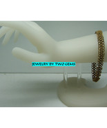 B58a brass chainmaille European bracelet - $54.88 CAD