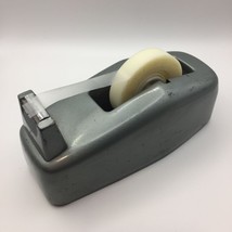 Vintage Retro Style 6&quot; Metal Tape Dispenser School Office With Narrow Ta... - $19.99